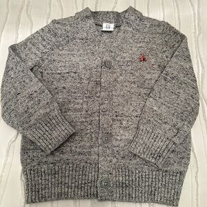 GAP kids Gray Cardigan